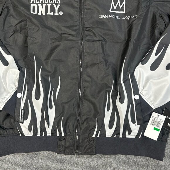 Jean-Michel Basquiat x Members Only Jacket Size: Large NWT Mona Lisa Edition - Picture 3 of 13
